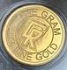 Gold Clean Ripz 1 Gram. 999 Fine Gold Coin Round Ms70pl