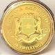 Gold Coin 20 Shillings 0.5 Gram Pure 24k In Capsule 2020