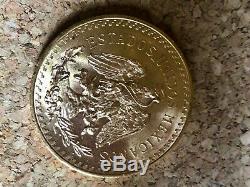 Gold Coin 50 Pesos Centenario 37.5 Grams Pure Gold