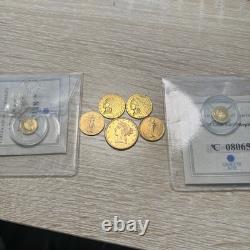 Gold Coin Lot 7PC Not Graded Rare Mintage 20+ Grams