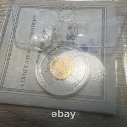 Gold Coin Lot 7PC Not Graded Rare Mintage 20+ Grams