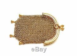 Gold Coin Purse Antique 9 carat yellow gold 19.3 grams Year 1917