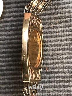 Gold Full Sovereign 3 Coin Bracelet 41.2 Grams