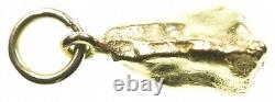 Gold Nugget Pendant 5 Grams Natural 22K+ Pure. 999 1078