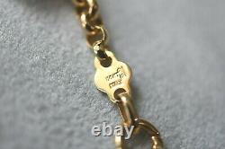 Gorgeous! Vintage 14K Gold ITALY 20 Gram Roman Coin Charm Lobster Clasp Bracelet