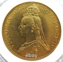 Great Britain 1887 Gold 5 Pounds Victoria