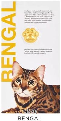 HABIB 999.9 Fine Gold Wafer 0.20g Limited Cat Design Pure Investment Gold