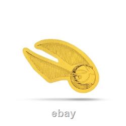 Harry Potter THE GOLDEN SNITCH 0.1 Gram 999 Gold Coin SOLD OUT! Only 2000 Made