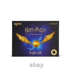 Harry Potter THE GOLDEN SNITCH 0.1 Gram 999 Gold Coin SOLD OUT! Only 2000 Made
