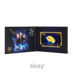 Harry Potter THE GOLDEN SNITCH 0.1 Gram 999 Gold Coin SOLD OUT! Only 2000 Made