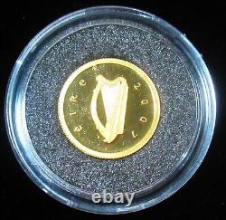 Ireland 20 Euro gold 2007 (Celtic Culture) Proof 1.24 Grams. 999