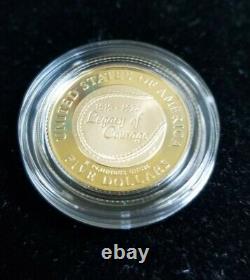 Jackie Robinson 50th Anniversary Commemorative $5 Gold Coin With OMP & COA