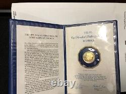 Jamaica 7.83 Grams Proof. 2265 Oz. 999 Fine Gold $100 Coin Christopher Columbus