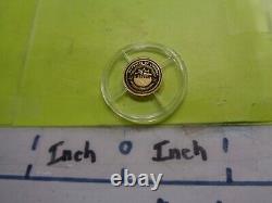 Johann Wolfgang Von Goethe. 73 Gram 2001 Liberia $25 Very Rare 999 Gold Coin #w