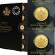 (lot 2) 2020 Gold Maple 1 Gram Royal Canadian Mint Coins 24kt. 9999 In Assay