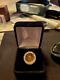 Ladies Dos Pesos Coin Ring With Diamonds In 14 K Yellow Gold Weights 13.4 Grams