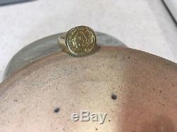 Ladies Panda Coin 14k Gold Ring 1/20 Coin 6 Grams Size 6 -Reduced