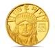 Lady Liberty 1/100th Oz. 9999 Pure Gold Coin Round