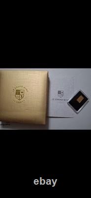 Le Grand Mint Germay Eagle & Serpant. 5g Gold AU Proof 1/2 Gram 999 Mintage