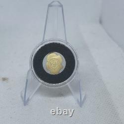 Limited 15000.5 Gram Gold Santa Coin