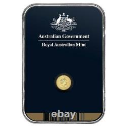 Lot of 10 2021 1/2 gram Gold Mini Koala Coin Royal Australian Mint. 9999 Fine