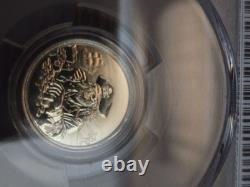 Lot of 2 2026 Niue $1 Pirate Treasure 1g 9KT Gold PCGS MS70 Coins