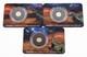 Lot Of 3 Solomon Islands 2021 Gold 0.5 Gram Age Of The Dinosaurs Ten Dollar Coin