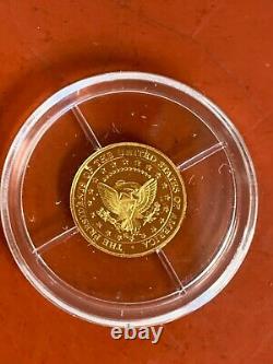 Lot of (5) Misc. Solid Gold Coin American Mint Struck in. 585 14K Gold. 5g Each