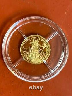 Lot of (5) Misc. Solid Gold Coin American Mint Struck in. 585 14K Gold. 5g Each