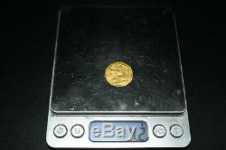 Lovely 100% Authentic Rare Ancient Sasanian Gold Coin Weighing 4.2 Grams