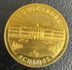 Ludwigsburg Palace 1676-1733 Eberhardus Ludovicus 3.88grams 24kt Gold Coin