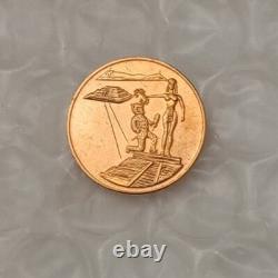 MEXICO VERY RARE Gold Coin/Medal Mexico Olympics 1968 MS 1.8 Grams