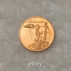 MEXICO VERY RARE Gold Coin/Medal Mexico Olympics 1968 MS 1.8 Grams