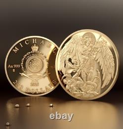 MICHAEL 0.5 g Gold Coin 2 Dollars Niue 2025