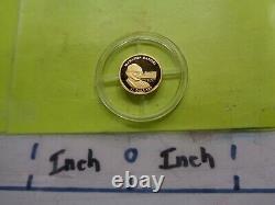Mahatma Gandhi India Lawyer. 73 Gram 2001 Liberia $25 Very Rare 999 Gold Coin #w