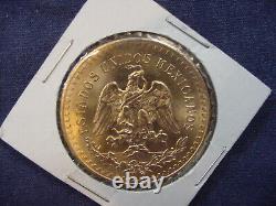 Mexican 50 Pesos Gold Coin Centenario 1947 37.5 grams of Pure Gold