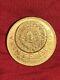 Mexican Gold Coin 1918, Uncirculated, 15 Grams Of Pure Gold, Veinte 20 Pesos