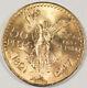 Mexico 1947 50 Peso 41.67 Gram 90% Gold Libertad Coin Gem Bu 1.2057 Oz Agw