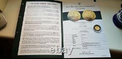 Millionaires Collection King Edward III Double Leopard 22ct Gold coin 4.05 grams