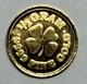 Monarch Precious Metals 1/2 Gram. 9999 Gold Four Leaf Clover Round Capsule