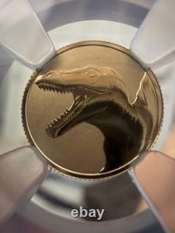 NEWEST RELEASE 2026 Niue SPINOSAURUS Reverse Proof PF70 1g Gold Coin BERT