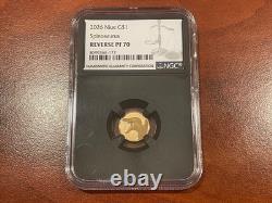 NGC 2026 Reverse PF 70 Spinosaurus 1 Gram 22 KT Gold