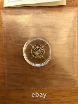 Napoleon Bonaparte France Emperor 2000.73 Gram 14kt Gold Coin Coa Rare