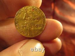 Netherlands 1 ducat 1762 coin gold 986, 3.38 grams