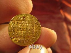 Netherlands 1 ducat 1762 coin gold 986, 3.38 grams