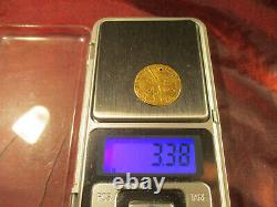 Netherlands 1 ducat 1762 coin gold 986, 3.38 grams