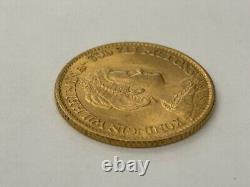 Netherlands 1913 10 Gulden Wilhelmina Gold Coin 4.3 DWT 6.7 Grams