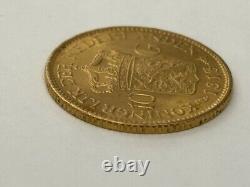 Netherlands 1913 10 Gulden Wilhelmina Gold Coin 4.3 DWT 6.7 Grams