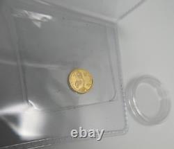 New 2023 China 1 Gram. 999 Fine Gold Panda 10 Yuan Coin Uncirculated Sealed