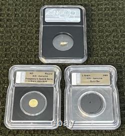 New Lot of Gold! Bullion Breakers & Vault Box Gold! Gram, Grain, Nug! 1.64Grams